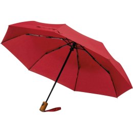 Automatyczny parasol rPET kolor Czerwony
