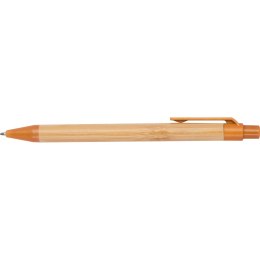 Długopis bambusowy kolor Pomarańczowy