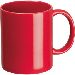 Kubek ceramiczny 300 ml kolor Czerwony
