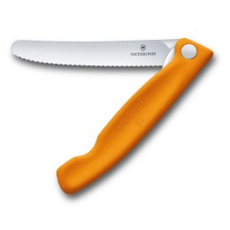 Składany nóż do warzyw i owoców Swiss Classic kolor pomarańczowy