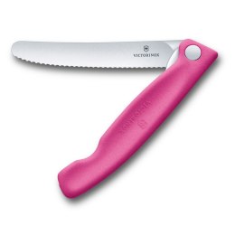 Składany nóż do warzyw i owoców Swiss Classic kolor różowy