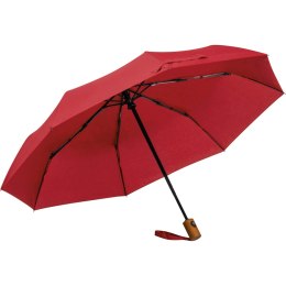 Automatyczny parasol rPET IPSWICH kolor czerwony