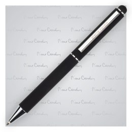 Długopis metalowy touch pen, soft touch CLAUDIE Pierre Cardin kolor czarny