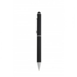 Długopis metalowy touch pen, soft touch CLAUDIE Pierre Cardin kolor czarny
