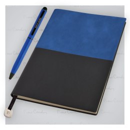 Notes A5 i długopis REPORTER Pierre Cardin kolor niebieski