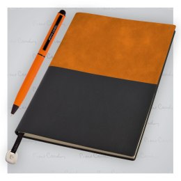Notes A5 i długopis REPORTER Pierre Cardin kolor pomarańczowy