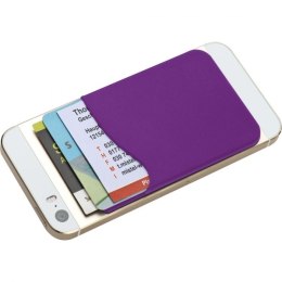 Pokrowiec na kartę do smartfona BORDEAUX kolor fioletowy