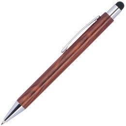 Długopis drewniany touch pen BILZEN kolor brązowy