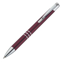 Długopis metalowy ASCOT kolor bordowy