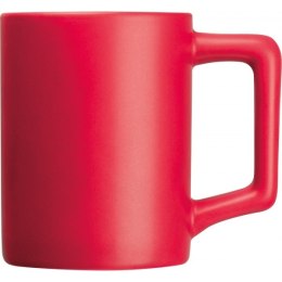 Kubek ceramiczny BRADFORD 300 ml kolor czerwony