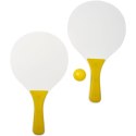 Zestaw do gier plażowych Bounce żółty, biały (10070207)