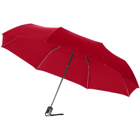 Automatyczny parasol składany 21,5" Alex czerwony (10901612)