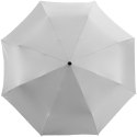 Automatyczny parasol składany 21,5" Alex srebrny, czarny (10901601)