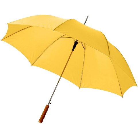 Parasol automatyczny Lisa 23'' z drewnianą rączką żółty (10901716)