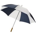 Parasol golfowy Karl 30'' z drewnianą rączką granatowy, biały (19547875)