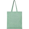 Torba na zakupy Pheebs z bawełny z recyklingu 150 g/m² zielony melanż (12041044)