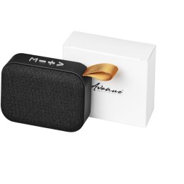 Materiałowy głośnik Bluetooth® Fashion czarny (12413300)