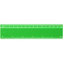 Linijka Renzo o długości 15 cm wykonana z tworzywa sztucznego zielony (21053603)