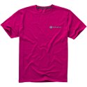 Męski t-shirt Nanaimo z krótkim rękawem magenta (38011216)