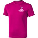 Męski t-shirt Nanaimo z krótkim rękawem magenta (38011216)