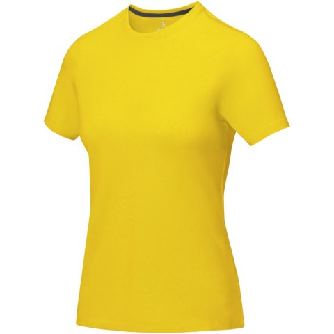 Damski t-shirt Nanaimo z krótkim rękawem żółty (38012102)