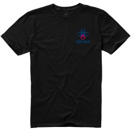 Męski t-shirt Nanaimo z krótkim rękawem czarny (38011991)