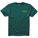 Męski t-shirt Nanaimo z krótkim rękawem leśny zielony (38011603)
