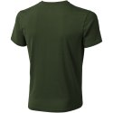Męski t-shirt Nanaimo z krótkim rękawem zieleń wojskowa (38011703)