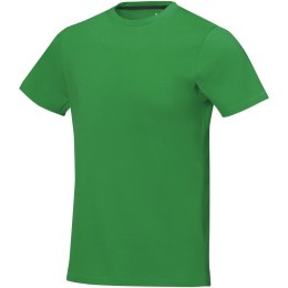 Męski t-shirt Nanaimo z krótkim rękawem zielona paproć (38011694)