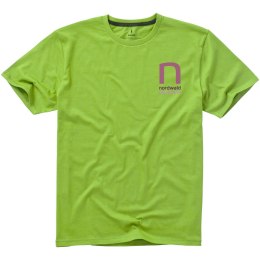 Męski t-shirt Nanaimo z krótkim rękawem zielone jabłuszko (38011685)