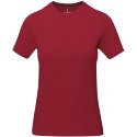 Damski t-shirt Nanaimo z krótkim rękawem czerwony (38012251)