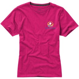 Damski t-shirt Nanaimo z krótkim rękawem magenta (38012212)