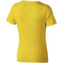 Damski t-shirt Nanaimo z krótkim rękawem żółty (38012103)