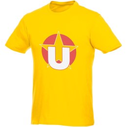 Męski T-shirt z krótkim rękawem Heros żółty (38028100)