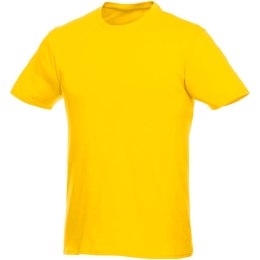Męski T-shirt z krótkim rękawem Heros żółty (38028101)