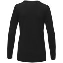 Damski sweter w serek Stanton czarny (38226990)
