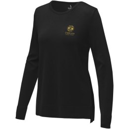 Damski sweter z okrągłym dekoltem Merrit czarny (38228990)