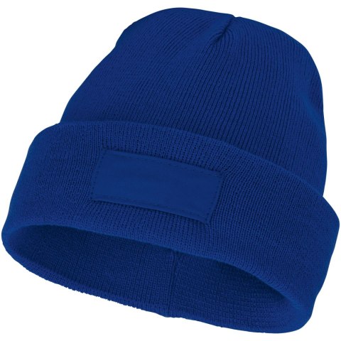 Czapka typu beanie Boreas z naszywką niebieski (38676440)