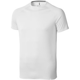 Męski T-shirt Niagara z krótkim rękawem z dzianiny Cool Fit odprowadzającej wilgoć biały (39010010)