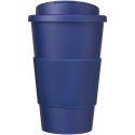 Americano® 350 ml tumbler with grip & spill-proof lid niebieski (21069614)