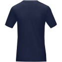 Damska koszulka organiczna Azurite z krótkim rękawem z certyfikatem GOTS granatowy (37507491)