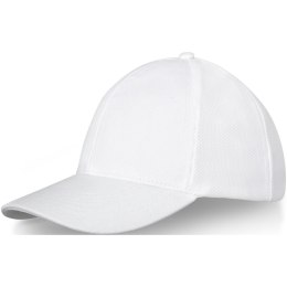 6-panelowa bawełniana czapka Drake z daszkiem typu trucker cap biały (38680010)