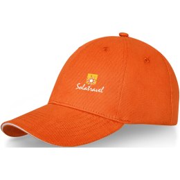 6-panelowa czapka baseballowa Darton pomarańczowy (38679330)