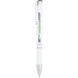 Moneta anti-bacterial ballpoint pen biały (10771701)