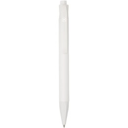Długopis Terra z plastiku z kukurydzy biały (10774301)