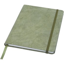 Notatnik Breccia w formacie A5 z papierem z kamienia zielony (10774161)