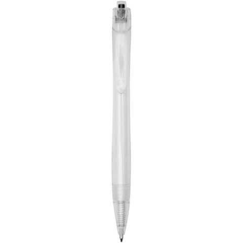 Honua długopis z plastiku PET z recyklingu czarny, przezroczysty bezbarwny (10775790)