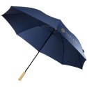 Wiatroodporny parasol golfowy 76 cm z PET z recyklingu Romee granatowy (10940955)