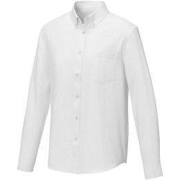 Pollux koszula męska z długim rękawem biały (38178015)