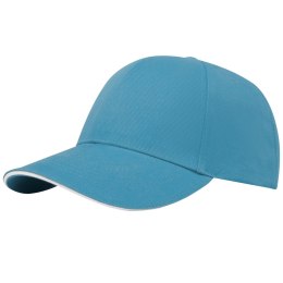 Topaz czapka 6-cio panelowa GRS z recyklingu niebieski nxt (37519510)